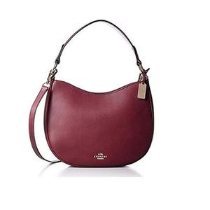 COACH Nomad Crossbody Dark Cherry 54446
